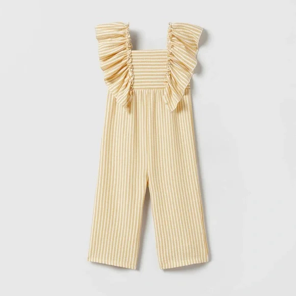 Zara Ruffle Jumpsuit - Picture 1 of 3